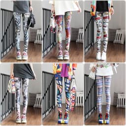 DOIAESKV Spring Autumn Fashion Leggings Sexy Casual Colorful Leg Warmer Fit Most Sizes Leggins Pants Trousers Women's Leggings