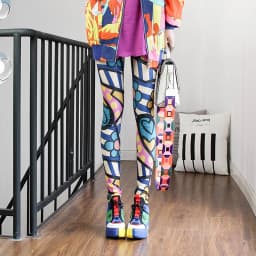 DOIAESKV Spring Autumn Fashion Leggings Sexy Casual Colorful Leg Warmer Fit Most Sizes Leggins Pants Trousers Women's Leggings