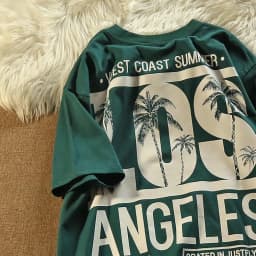 Summer Hip Hop Round Neck Plus Size Short Sleeve T-shirt Ladies Loose T-shirt