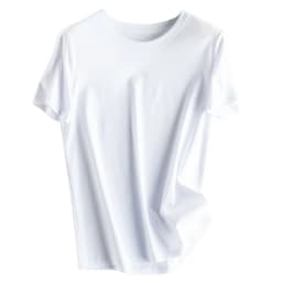 Women's T-Shirt, Short Sleeve, V Neck Tees, O Neck, Silk Cotton,Solid, Monochromatic, Summer Tops