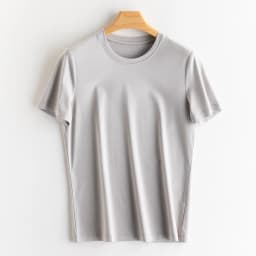 Women's T-Shirt, Short Sleeve, V Neck Tees, O Neck, Silk Cotton,Solid, Monochromatic, Summer Tops