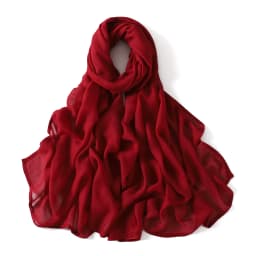 Cotton Rayon Modal Hijabs Scarf Headscarf Wraps Big Size Plain Long Shawls Muslim Women Hijab Islamic Turban Headbands 185*85cm