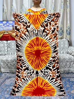 Muslim Cotton Abayas For Women Dubai 2023 Printed Floral Loose Femme Robe African Islam Nigeria Dress With 170x60cm Shawl Scarf