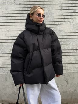 Bornladies Quilted Jacket Women Winter Loose Parkas Coat Vintage Bread Jacket Outwear Office Ladies Warm Cotton Puffer Jackets