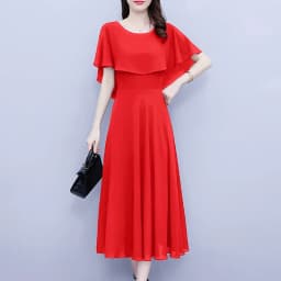 Summer Chiffon Ruffled Casual Beach Holiday Long Dress Women Elegant Bodycon Chic Prom Dress 2024 Black Vintage Party Midi Dress
