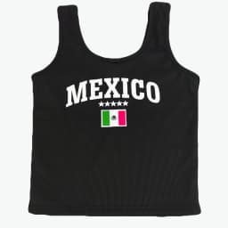 Women Sexy JAMAICA Vest Ribbed Slim Camis Sleeveless O Neck Tank Top Crop Tops 2024 Summer Female Casual Black Camisole T-shirt