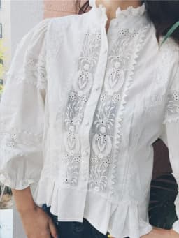 GypsyLady Boho Embroidery Lace Chic Blouses Shirts Summer Spring Women Hollow Out Long Sleeve Sexy Ladies Shirt Tops Blouses new