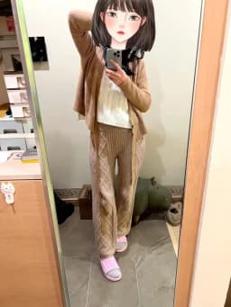 Autumn Winter Wool Women's Knitted Shorts High Waist Belly Protection Pants Warm Cashmere Inner Pajamas Bottoms