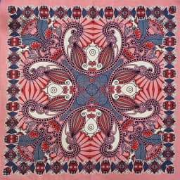New Design Fashion Lady Beautiful Flower Hip Hop Cotton Bandana Square Scarf Headband Paisley Gifts For Women/Girls