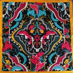 New Design Fashion Lady Beautiful Flower Hip Hop Cotton Bandana Square Scarf Headband Paisley Gifts For Women/Girls