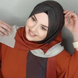 Islamic Scarf Women Luxury Blue Chiffon Hijab Abaya Hijabs For Woman Abayas Jersey Muslim Dress Turbans Head Instant Head Wrap