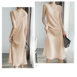 2026 Elegant Women Dress Sexy V-Neck Sleeveless Korean Harajuku Satin Party Long Maxi Dress Casual Sundress Vestido Mujer