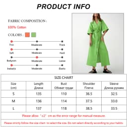 Cotton Linen Long Wrap Summer Dresses Woman Belt Lace Up Notched Office Women Dress A-Line Elegant Slit Dress Robe Femme