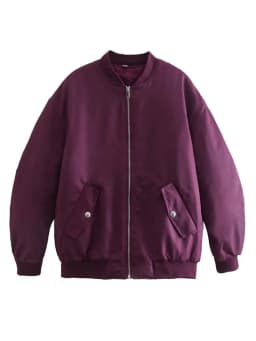 YENKYE 2022 Fashion Women Green Loose Jacket Vintage Long Sleeve Zipper Streetwear Coat Female Autumn Outerwear