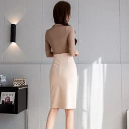 Elegant Mid Length Summer Skirts Women 2026 Korean Fashion High Waist Button Faldas Mujer OL Workwear Office Bodycon Black Skirt