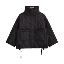 CHARMCHANT utumn Winter Parkas For Women Retro Zipper High Quality Luxury Warm Coats For Women Coat And Jacket With Big Pocket