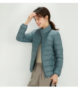 Woman High Quality Ultra Light 90% White Duck Down Jackets Women Long Sleeve Parkas Soft Fabric Short Tops Coat Windbreaker 4XL