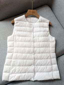 NewBang Matt Fabric Women's Warm Ultra Light Down Vest Women Waistcoat Portable Warm Sleeveless Liner