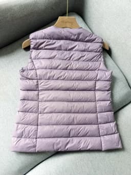 NewBang Matt Fabric Women's Warm Ultra Light Down Vest Women Waistcoat Portable Warm Sleeveless Liner