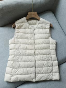 NewBang Matt Fabric Women's Warm Ultra Light Down Vest Women Waistcoat Portable Warm Sleeveless Liner