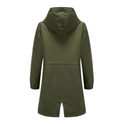 Fahsyee Raincoat Women, Rain Jacket Waterproof Raincoat Hooded Windbreaker Outdoor Long Active