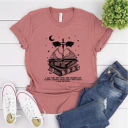I Am The Sky T Shirt Vintage Basgiath War College Tshirt Fourth Wing Tee Dragon Rider Tops Bookish The Empyrean Series Tees