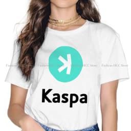 Kaspa Kas Special Polyester TShirt Bitcoin Top Quality New Design Gift Clothes T Shirt Stuff