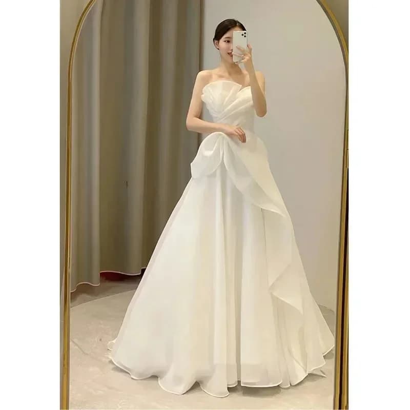 White Sequin Dress Women Long Dresses 2025 Off Shoulder Party Bodycon Party High Waist Wedding Evening Night Maxi Mesh Vestido