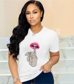 New Summer Lip Print Women's Top Short Sleeve T-shirt Oversized T Shirt Women Clothes Tops Graphic T Shirts Harajuku Clothing