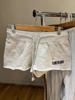 Navy Drawstring Casual Sweatshorts Women Cotton Raw Trim High Waist Loose Straight Shorts Harajuku Streetwear Summer Short Pant