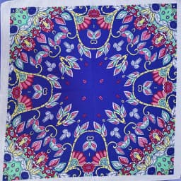 Wholesale Fashion Lady Beautiful Flower Cotton Bandana Square Scarf Headband Paisley Gifts For Women/Girls