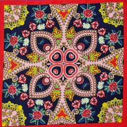 Wholesale Fashion Lady Beautiful Flower Cotton Bandana Square Scarf Headband Paisley Gifts For Women/Girls