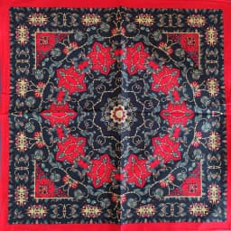 Wholesale Fashion Lady Beautiful Flower Cotton Bandana Square Scarf Headband Paisley Gifts For Women/Girls