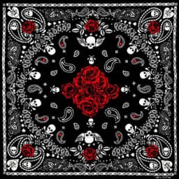 Wholesale Fashion Lady Beautiful Flower Cotton Bandana Square Scarf Headband Paisley Gifts For Women/Girls
