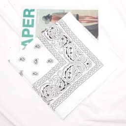 Unisex Men Women Bandana Hairband Cowboy Mens Biker Sports Headwear Wrist Hairwrap Paisley Head Wrap Square Scarf