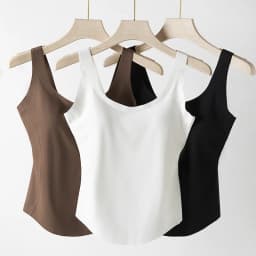BIVIGAOS Summer Seamless U-shaped Sports Vest Women Chest Pads Integrated Basic Camisole Underwear Casual Sexy Fitness Tank Top