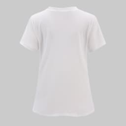 Solid V-Neck Scrub Top Elegant Micro Elasticity Uniform with Patch Pocket Split Short Sleeve Perfect for Women Nurses