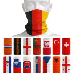 European Football Fan German Spanish English Georgian Italian French Flag Pattern For Men And Outdoor Cycling Hiking Breathable
