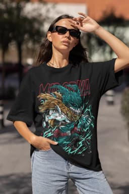 Deku T-Shirt All Might Boku No Hero Academia Katsuki Midoriya Shoto Dabi Shirt