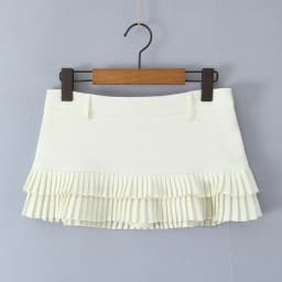 Summer Black Mini Skirts Vintage Kawaii Skirts Women Super Short Skirts For Woman Preppy Style Mirco Skirt Pleated Skirts Blue