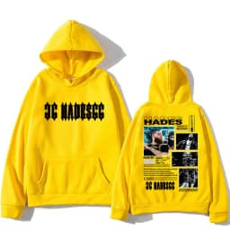 Hades 66 Hooded With Hooded Punk Fleece Comfortable Sweatshirt Long Sleeve Hip Hop Retro Clothing Sudaderas Gothic Pullovers