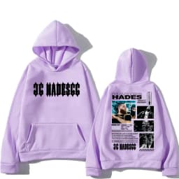 Hades 66 Hooded With Hooded Punk Fleece Comfortable Sweatshirt Long Sleeve Hip Hop Retro Clothing Sudaderas Gothic Pullovers