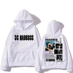 Hades 66 Hooded With Hooded Punk Fleece Comfortable Sweatshirt Long Sleeve Hip Hop Retro Clothing Sudaderas Gothic Pullovers