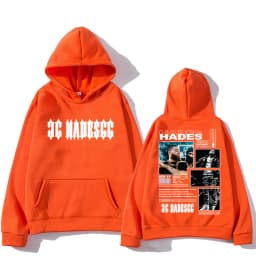 Hades 66 Hooded With Hooded Punk Fleece Comfortable Sweatshirt Long Sleeve Hip Hop Retro Clothing Sudaderas Gothic Pullovers