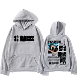 Hades 66 Hooded With Hooded Punk Fleece Comfortable Sweatshirt Long Sleeve Hip Hop Retro Clothing Sudaderas Gothic Pullovers