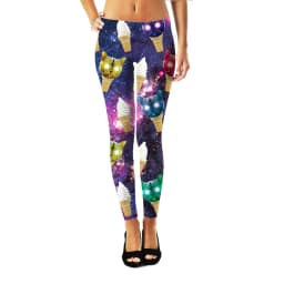 Women Leggings Fashion 3D Digital Printing Sloth Collage/Rats/Doge Leggings Sexy Elastic Female Skinny Leggings Harajuku DDK5