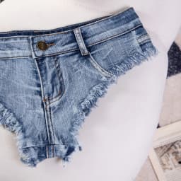 New Sexy Summer Denim Shorts Hot Pants Women's Low Rise Stretch Mini Denim Shorts Beach Party Clubwear