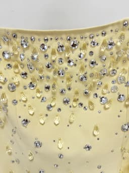 HIGH QUALITY Newest Fashion 2026 Designer Vestido Women's Square Collar Beading Diamonds Long Sleeve Maxi Dress