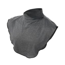 Women Muslim Modal Fake False Collar Islamic Hijab Extensions Turtleneck High Neck Cover Warmer Half Tops Hijab Scarf Crop Wrap