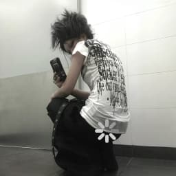 Karrcat Grunge Aesthetics Tattoo Print T-shirt Trashy 2000s Style Letter T Shirt Japanese Y2k White Sheer Tops Gothic Vintage